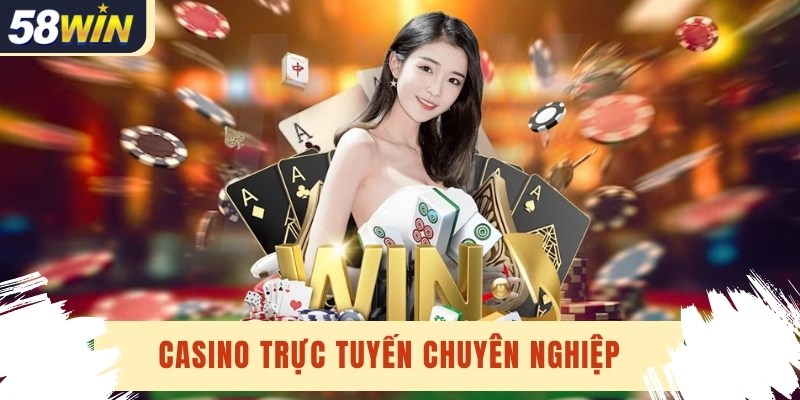 Sảnh game bài tại 58Win đa dạng siêu phẩm hấp dẫn